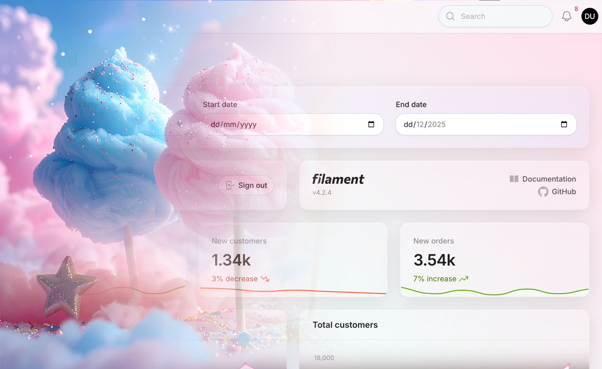 Filament Cotton Candy screenshot